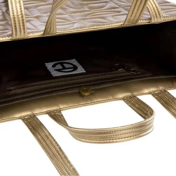 Telfar x Moose Knuckles edition medium shopper (Quilted Gold) - Picture 3 of 4